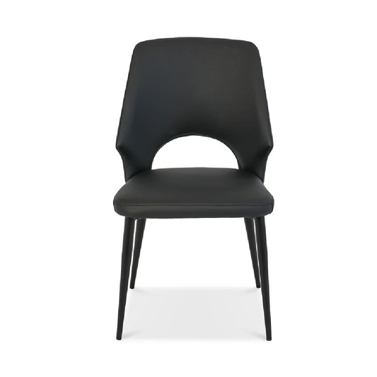 Baylen Black PU Dining Chair