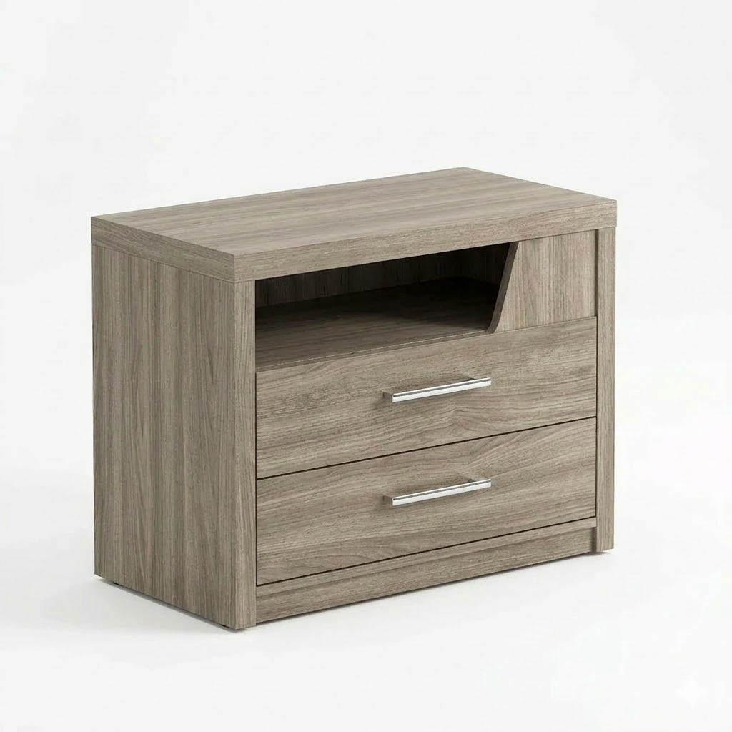 Cambridge Oak Bed Side
