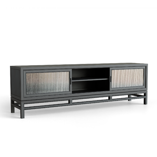 Hei Black TV Unit