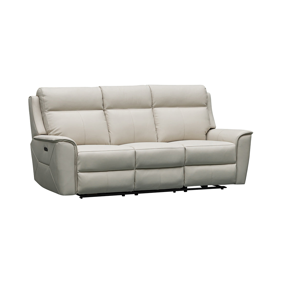 Justin 3 Seater Electric Leather Recliner
