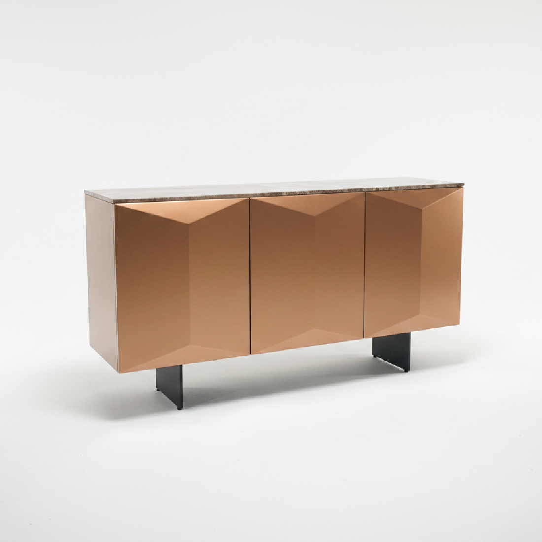 Lokki Buffet 1.6m Broze and Stone