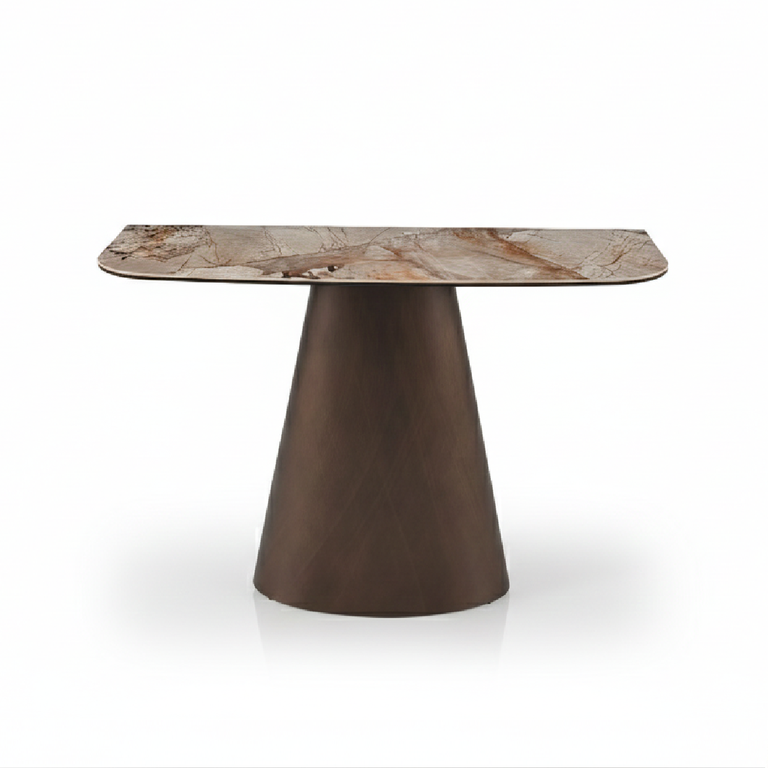 Lokki Bronze and Ceramic Hall Table