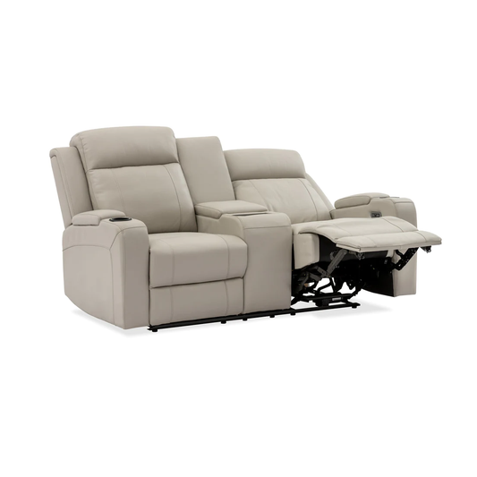 Naples 2 Seater Electric Leather Recliner