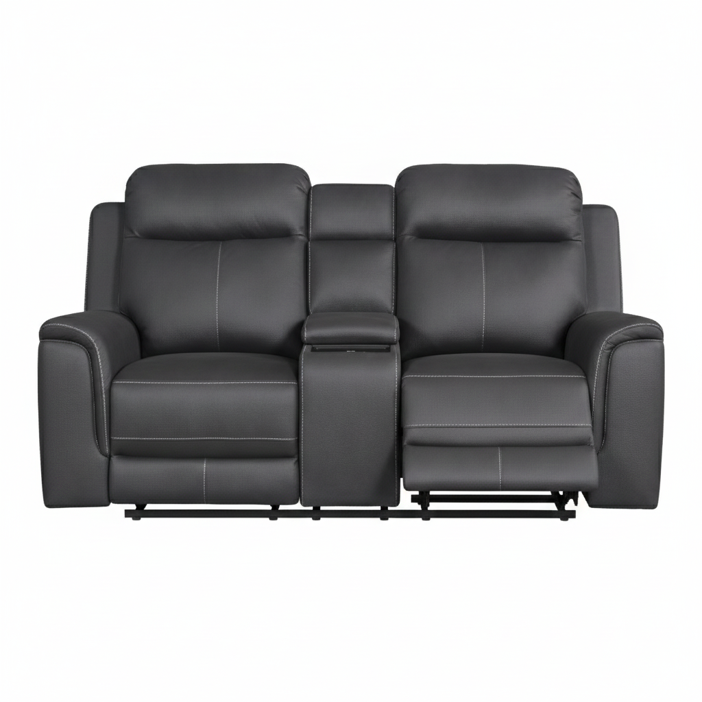 Sinclair 2 Seater Fabric Electric Recliner - Triple Motor