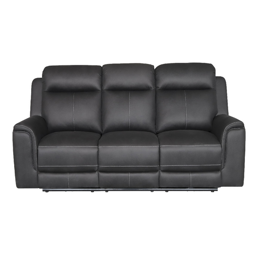 Sinclair 3 Seater Fabric Electric Recliner - Triple Motor