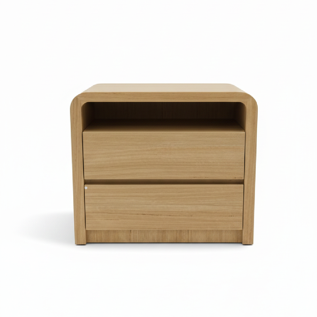 Trendy Oak Timber Bedside