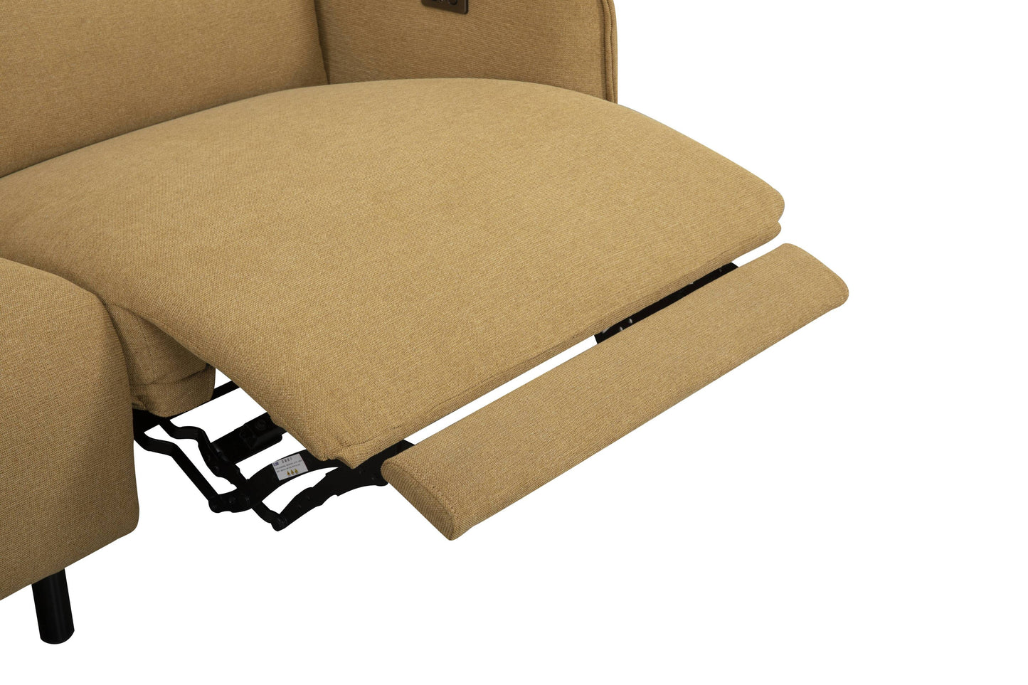 Lenny Modular Fabric Chaise with Electrical Recliner