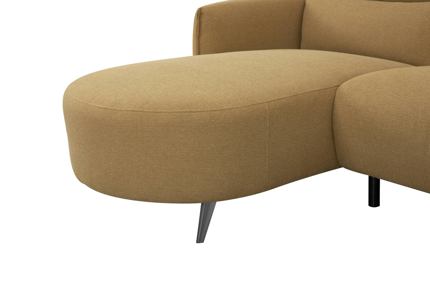 Lenny Modular Fabric Chaise with Electrical Recliner