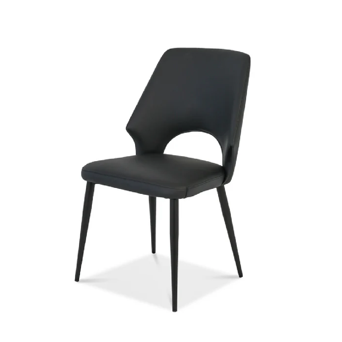 Baylen Black PU Dining Chair