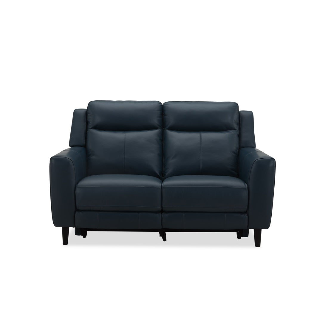 Condor 2 Seater Electric Leather Recliner in Blue Color