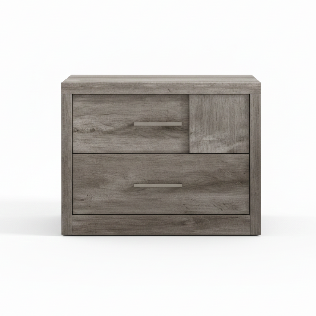 Victoria Washed Oak Bed Side