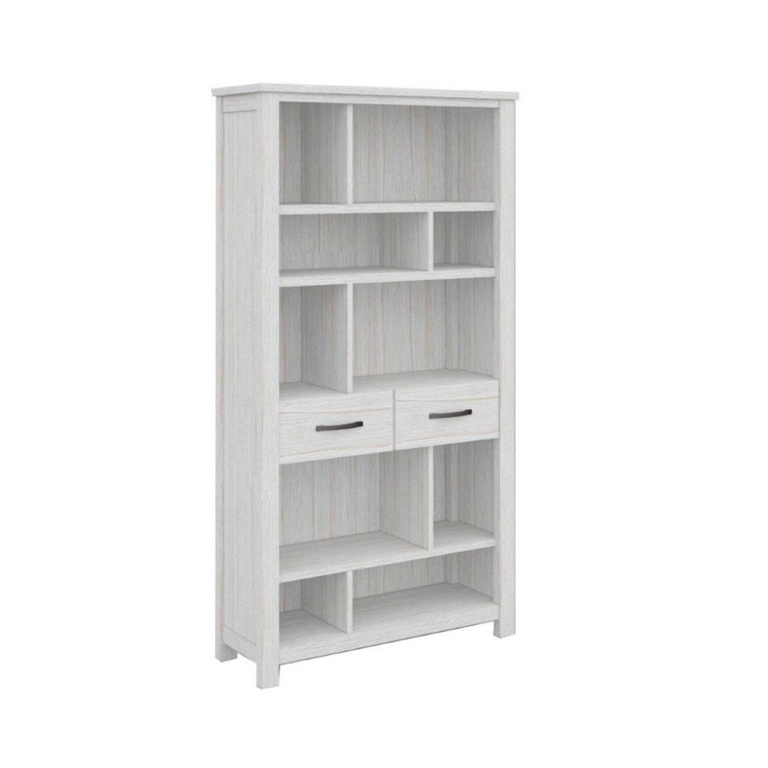 Florida Whitewash Bookcase