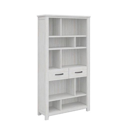 Florida Whitewash Bookcase