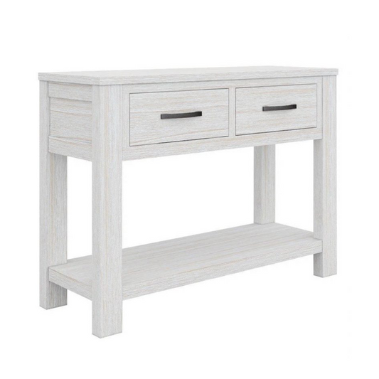 Florida Whitewash Hall Table