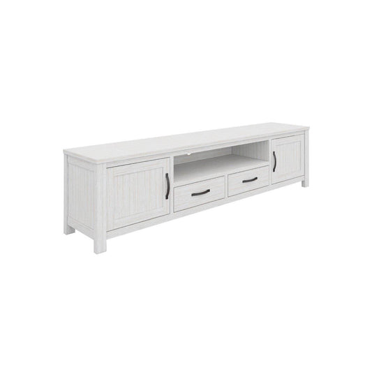 Florida Whitewash TV Unit Large