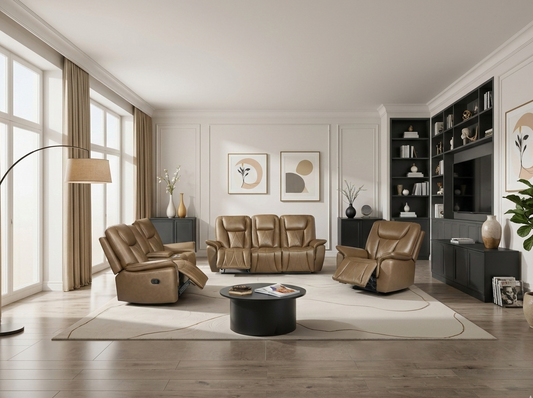 Marco Leather Recliner Sofa