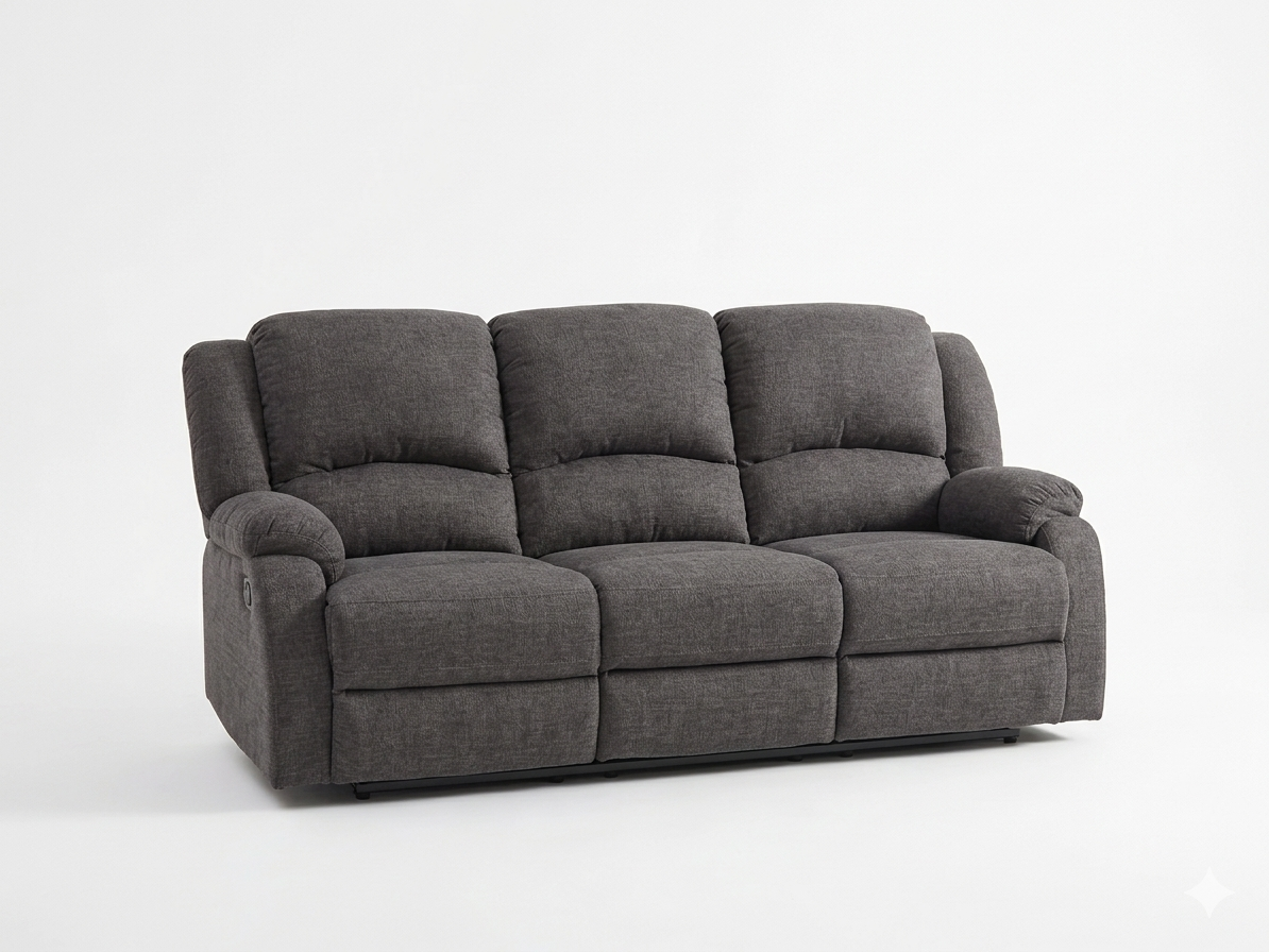William Fabric Manual Recliner
