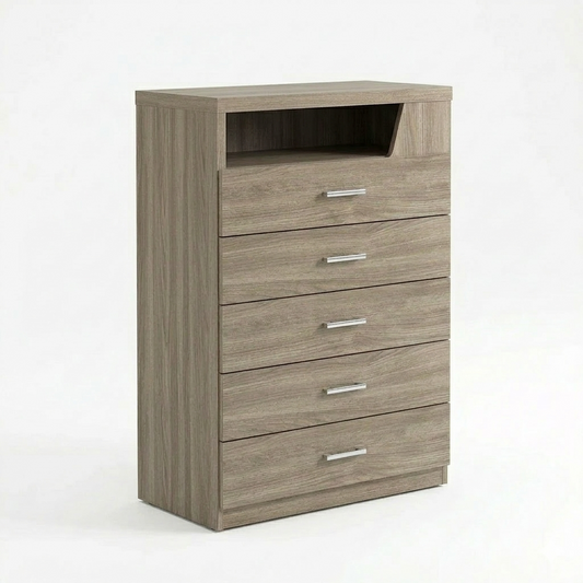 Cambridge Oak Tallboy