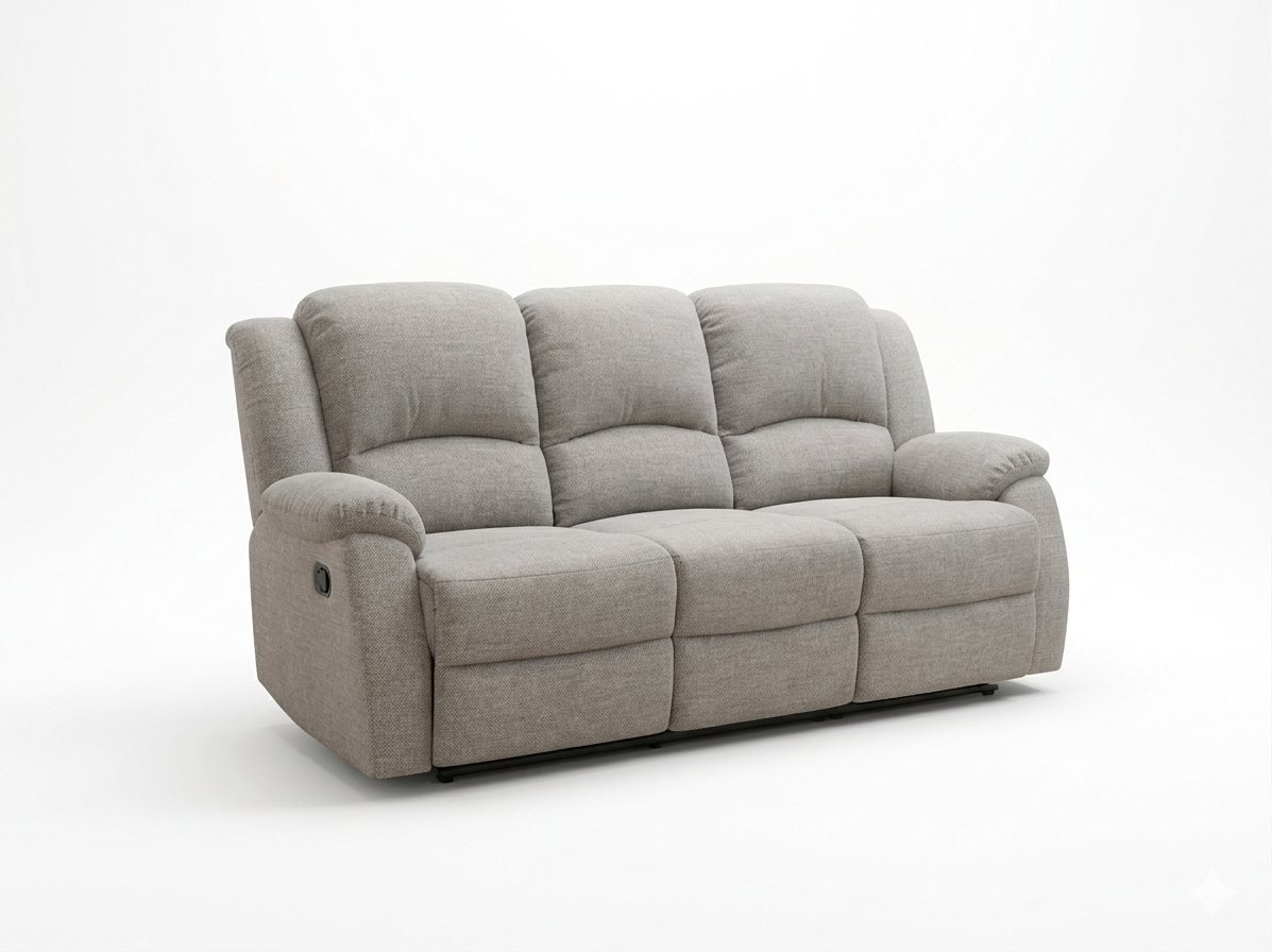 William Fabric Manual Recliner
