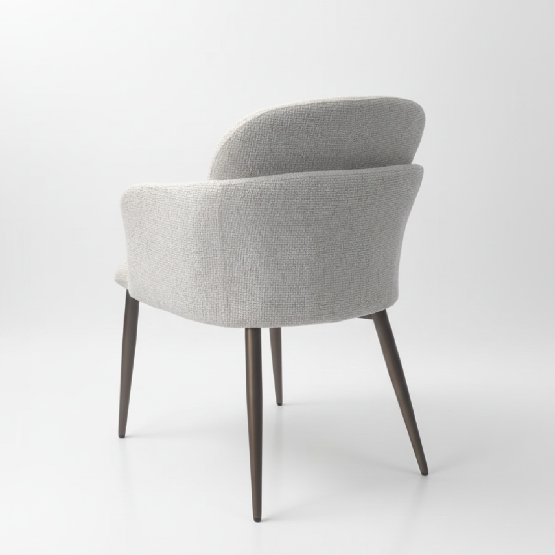 Gino Beige Fabric Dining Chair