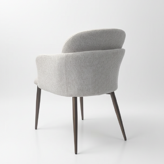 Gino Beige Fabric Dining Chair