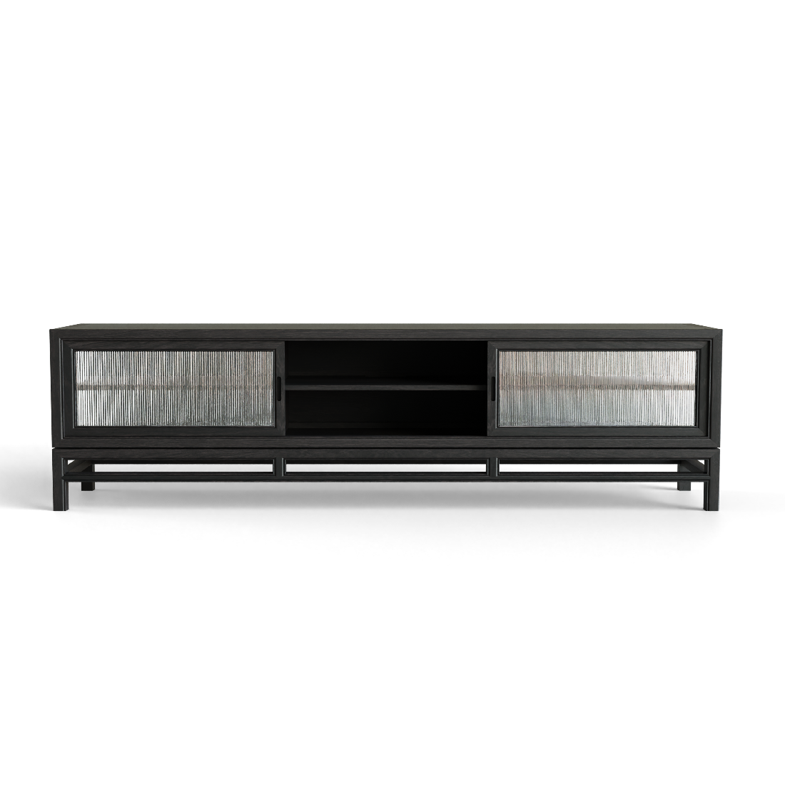 Hei Black TV Unit