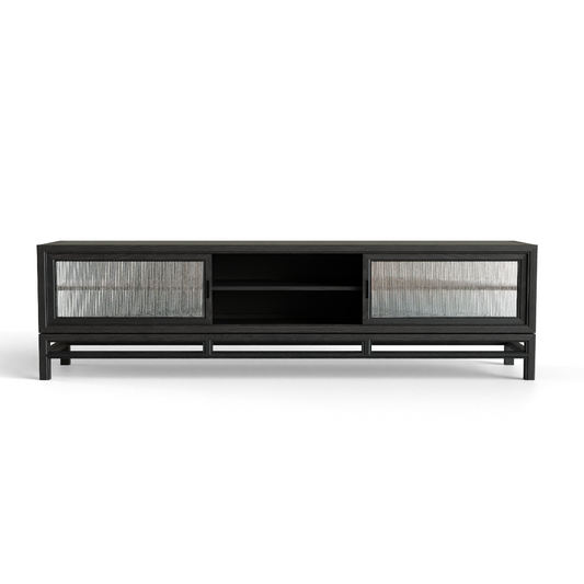 Hei Black TV Unit