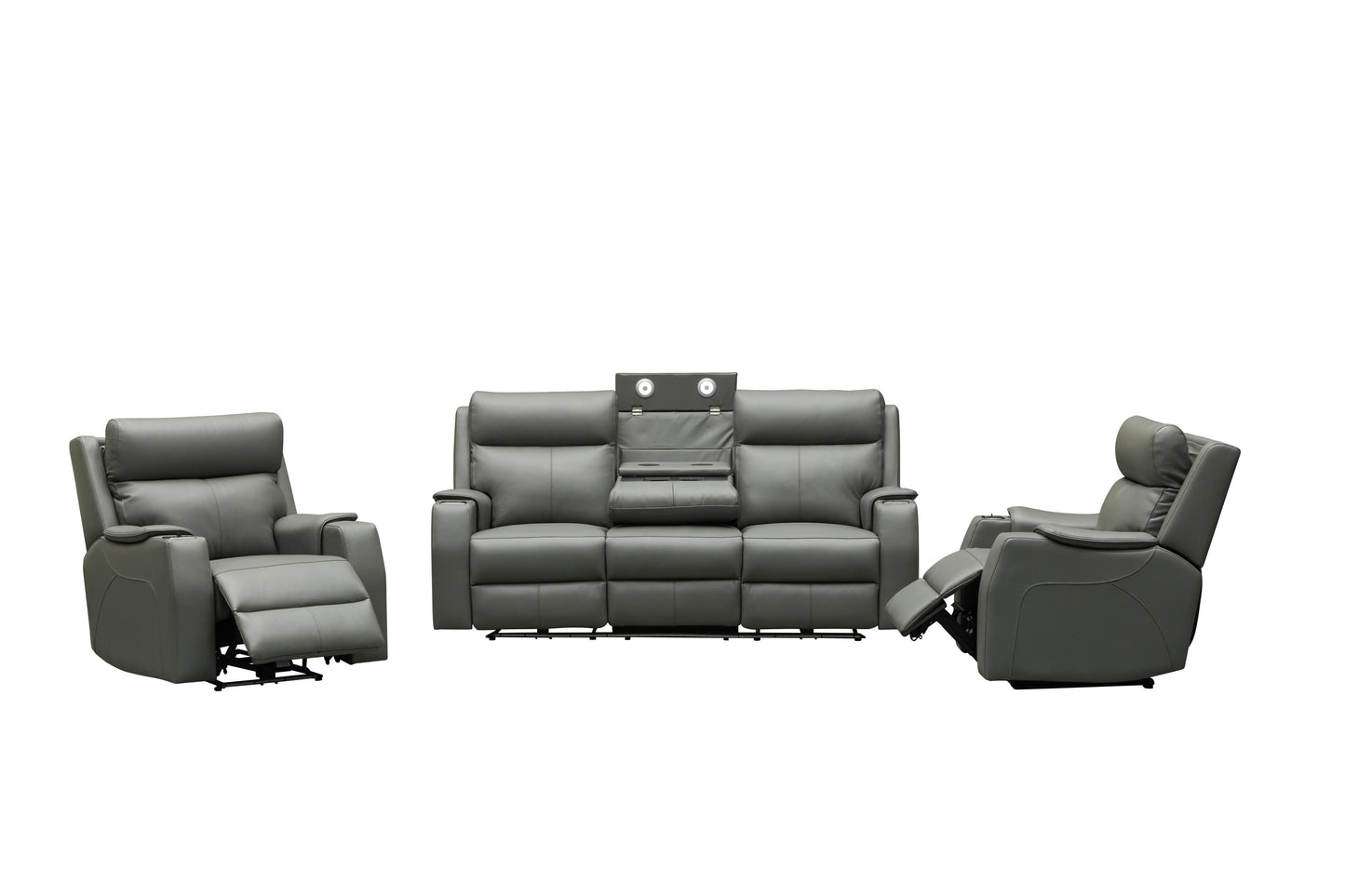 Jaeger Leather Electric Recliner