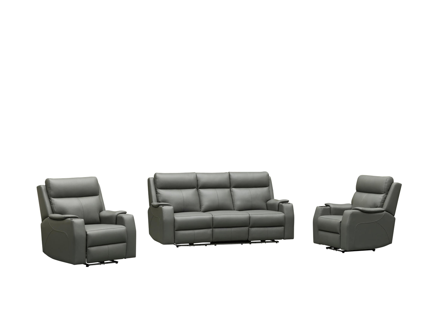 Jaeger Leather Electric Recliner