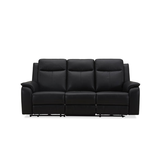 Iridium 3 Seater Leather Electric Recliner