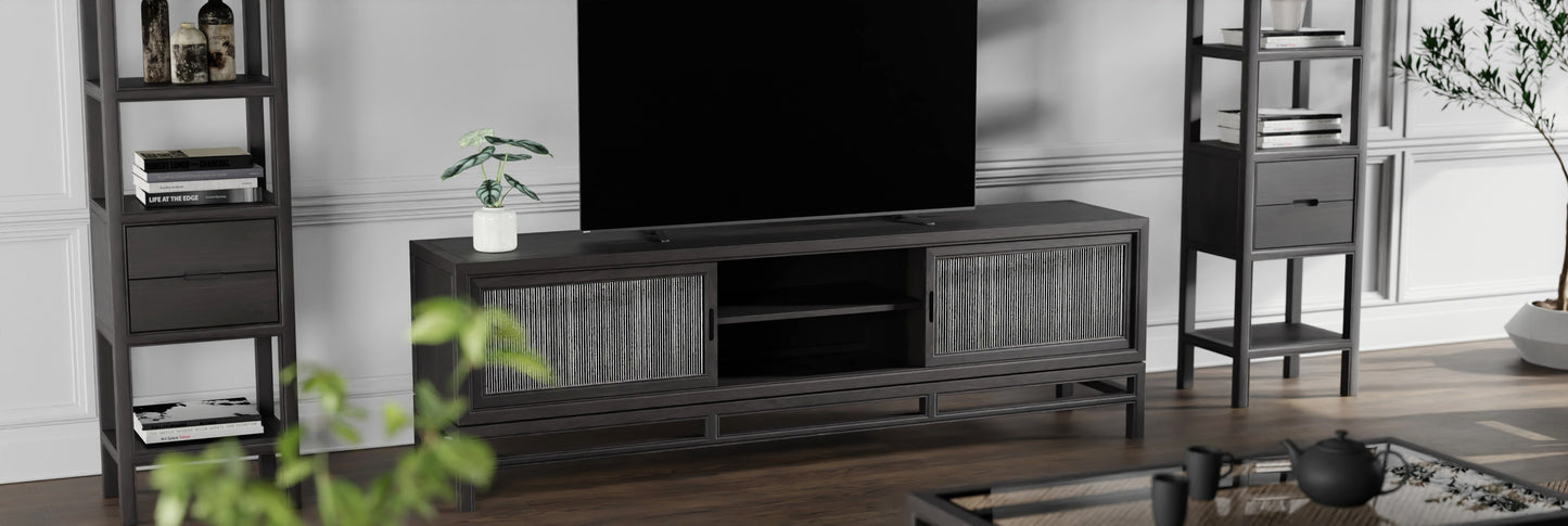 Hei Black TV Unit