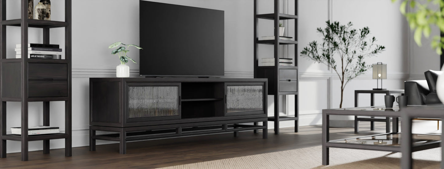 Hei Black TV Unit
