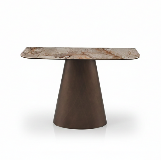 Lokki Bronze and Ceramic Hall Table