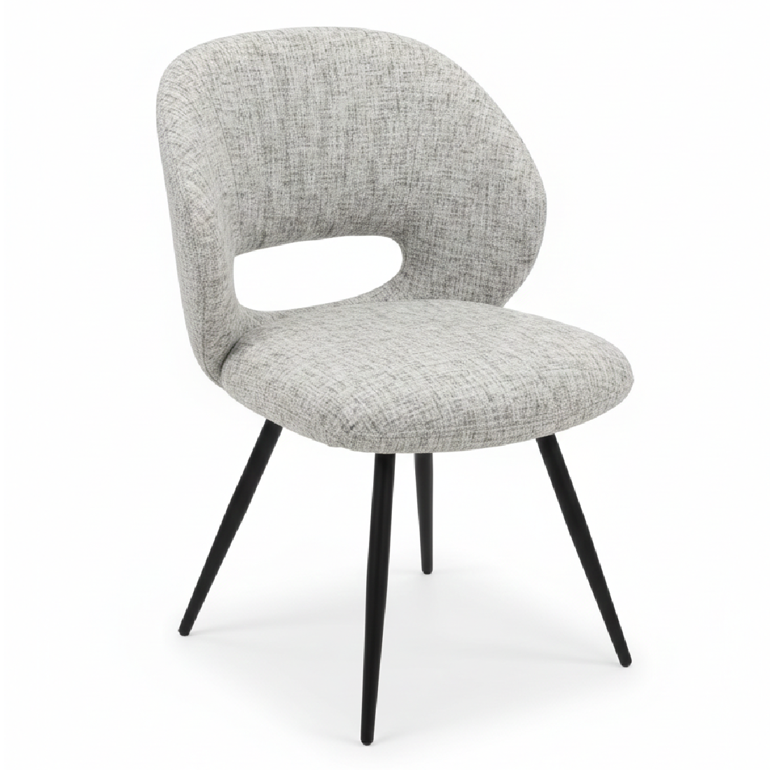 Lunah Beige Fabric Dining Chair