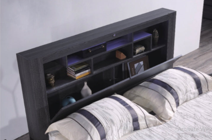 Madrid Storage Bed in Walnut