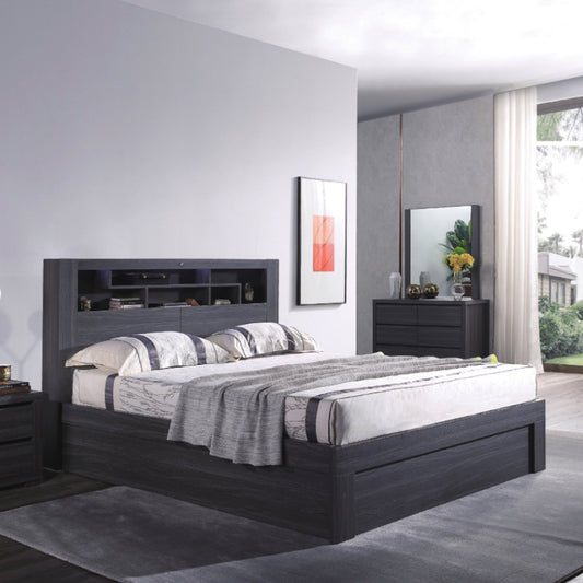 Madrid Storage Bed in Walnut