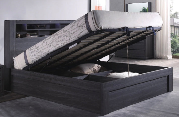 Madrid Storage Bed in Walnut