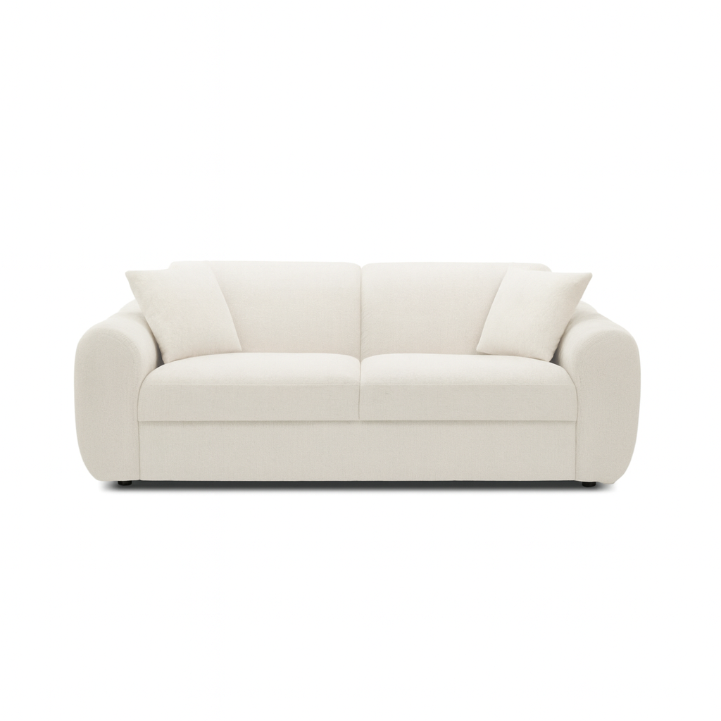 Morena Ivory Fabric Sofa