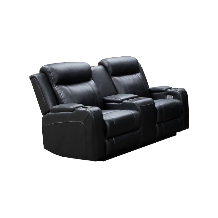 Naples 2 Seater Electric Leather Recliner