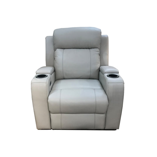 Naples Single Seater Electric Leather Recliner