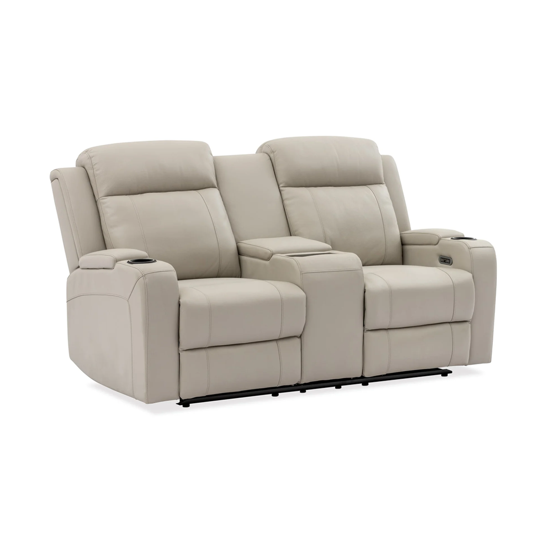 Naples 2 Seater Electric Leather Recliner