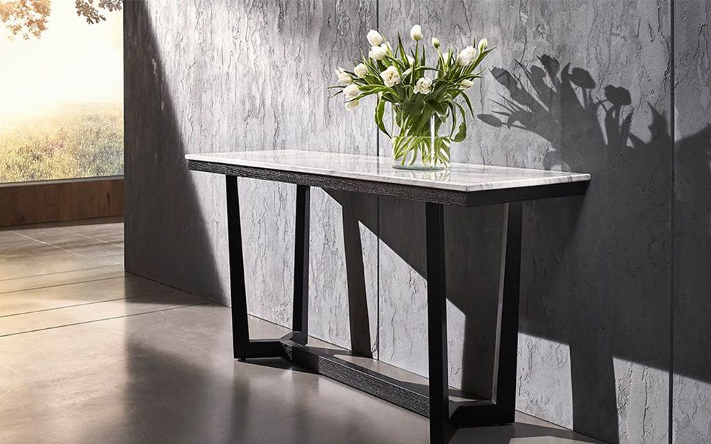 Nepal Stone Top Hall Table