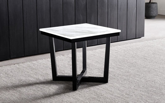 Nepal Stone Top Lamp Table