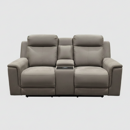 Sinclair 2 Seater Fabric Electric Recliner - Triple Motor