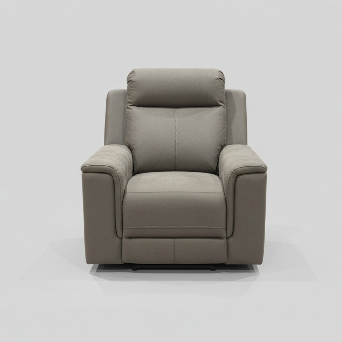 Sinclair Single Seater Fabric Electric Recliner - Triple Motor