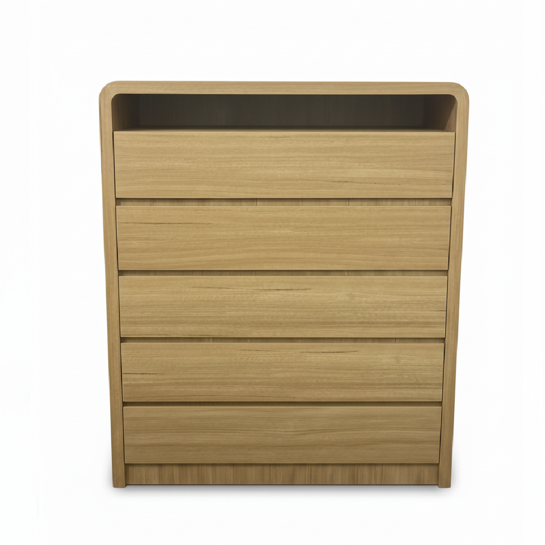 Trendy Oak Timber Tallboy