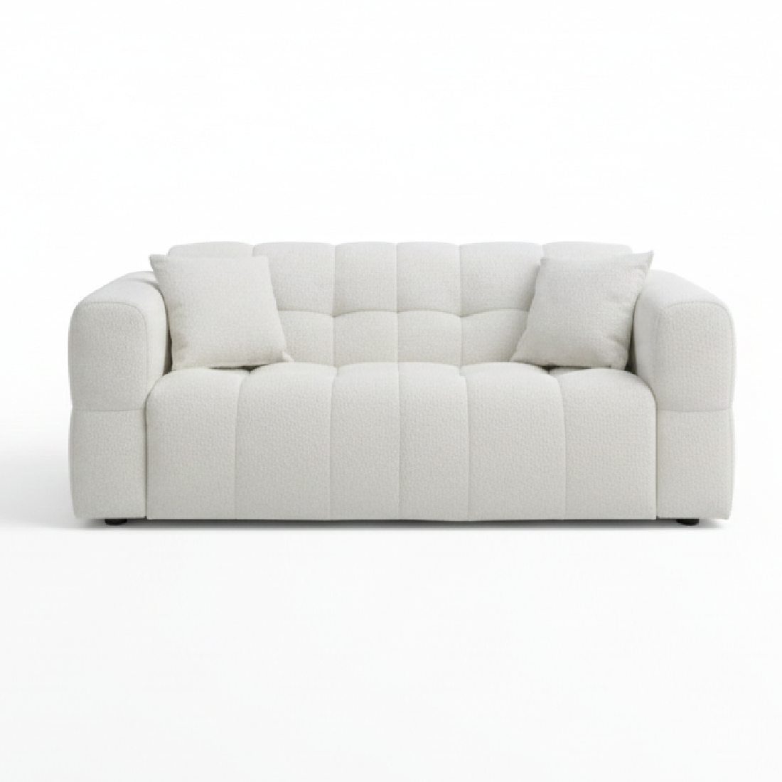 Travis 2.5 Seater Ivory Fabric Lounge