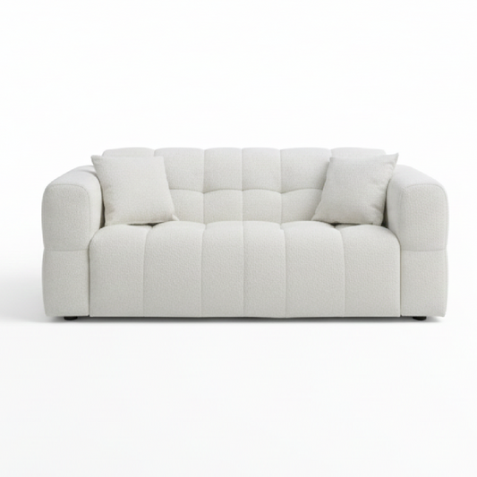 Travis 2.5 Seater Ivory Fabric Lounge