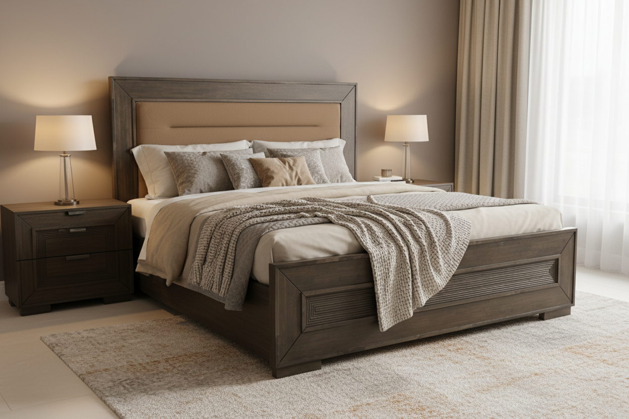 Zizz Timber Bed – Supreme Furniture