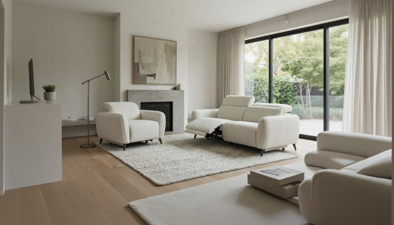 Kazan Fabric Electric Recliner